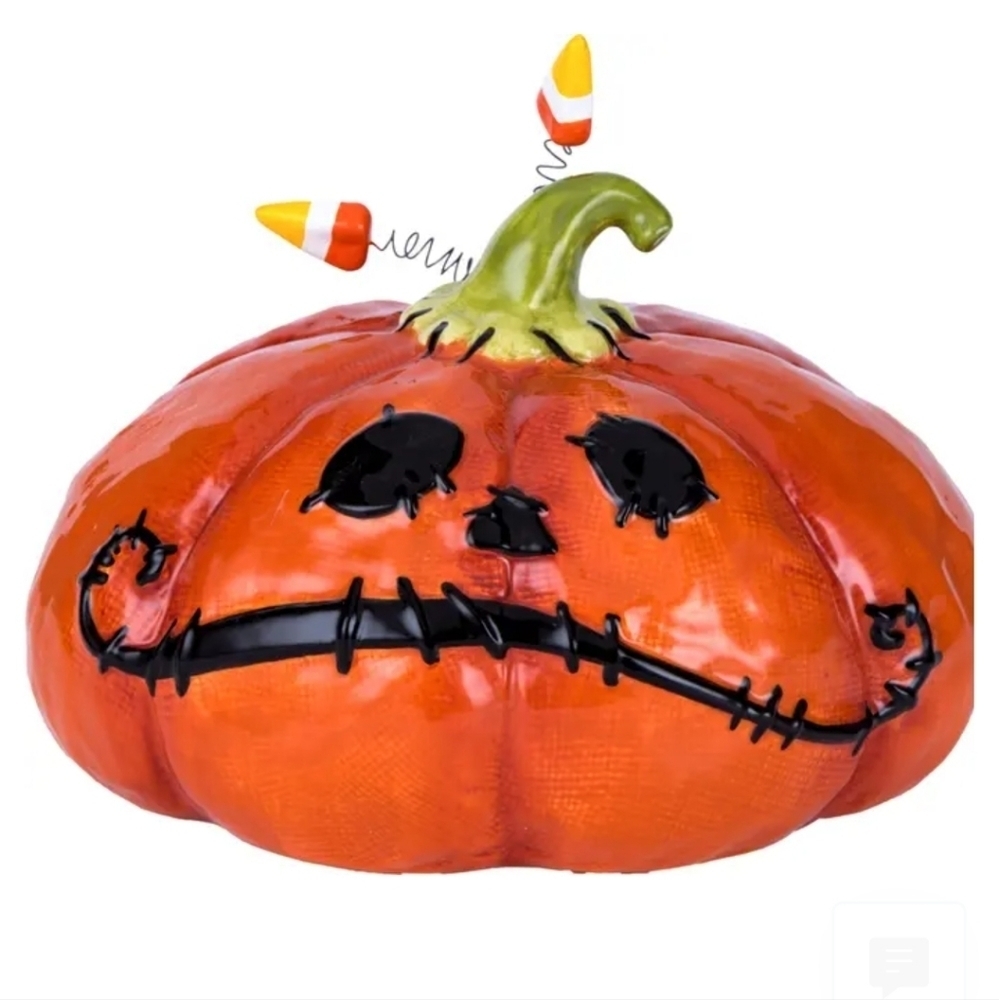 NWT Ceramic Pumpkin - Picture 2 of 5